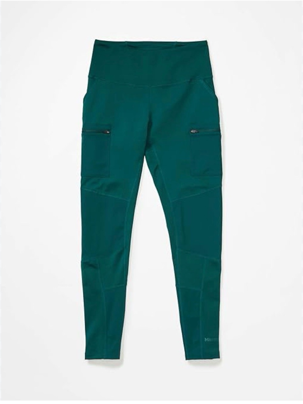 Marmot Zephira High-Waist Active Tights Leggings, Hiking, Climbing, Green